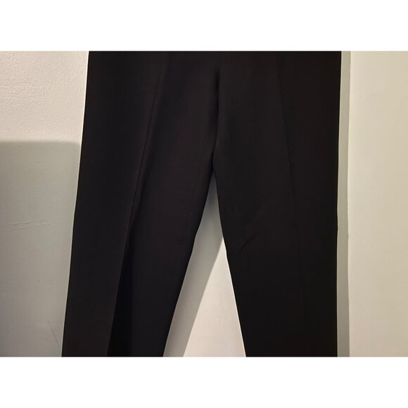 Lafayette 148 Pants Women Sz 2 Black Wool Blend Trouser Career Luxury Corpcore - Picture 12 of 16